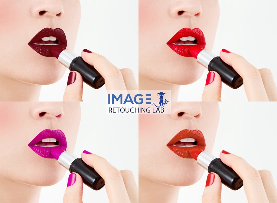 A girl lips photo edit service name is Color Correction.