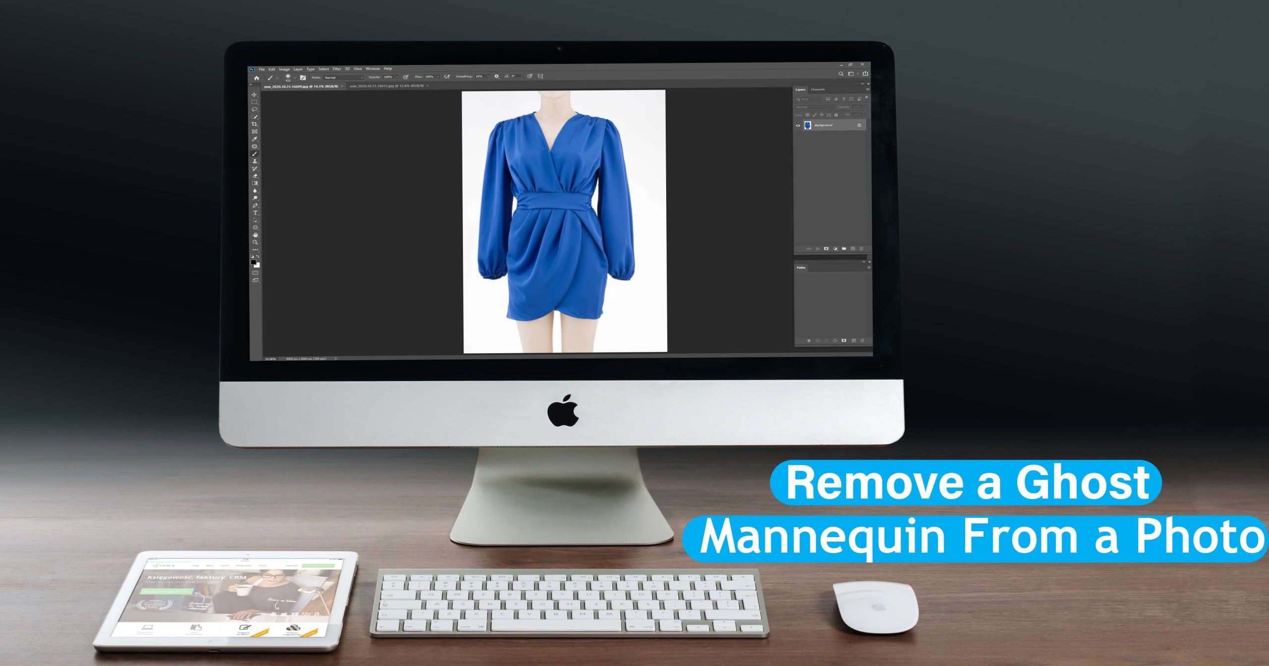 Remove a Ghost Mannequin From a Photo