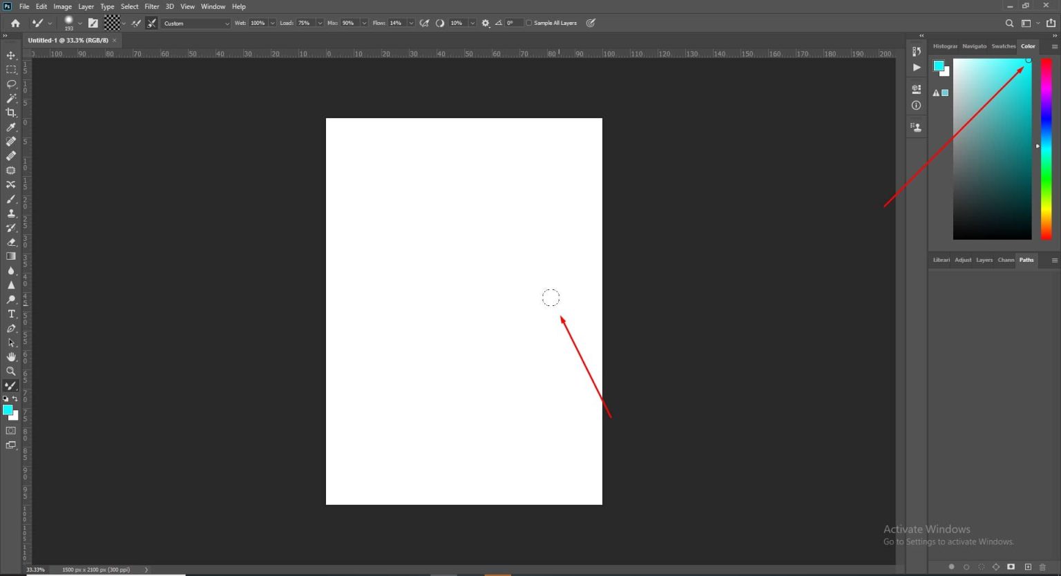 How To Change Brush Color In