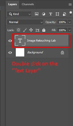 Edit Text in Photoshop Without Creating a New Layer