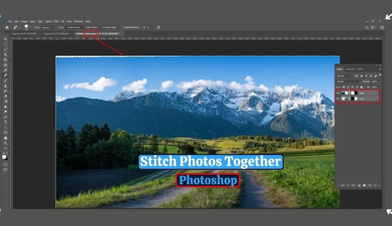 How to Stitch Photos Together in Photoshop: Create Panoramas