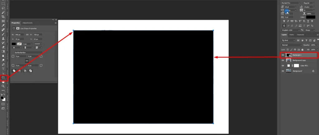 Step 5.2 to Curve the Edges of an Image