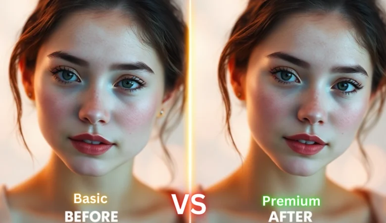 What Is The Difference Between Basic And Premium Retouching?
