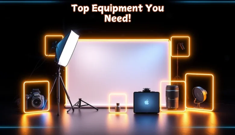 Essential Equipment Needed for Product Photography